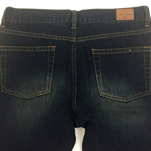 Old Navy Women's size 8 Boot Cut Low Waist Denim Blue Jeans 33/32 - Picture 5 of 6